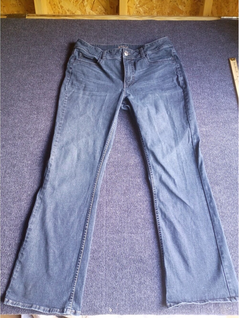 Riders by Lee Women's Bootcut Jeans Size 14M Blue Denim
